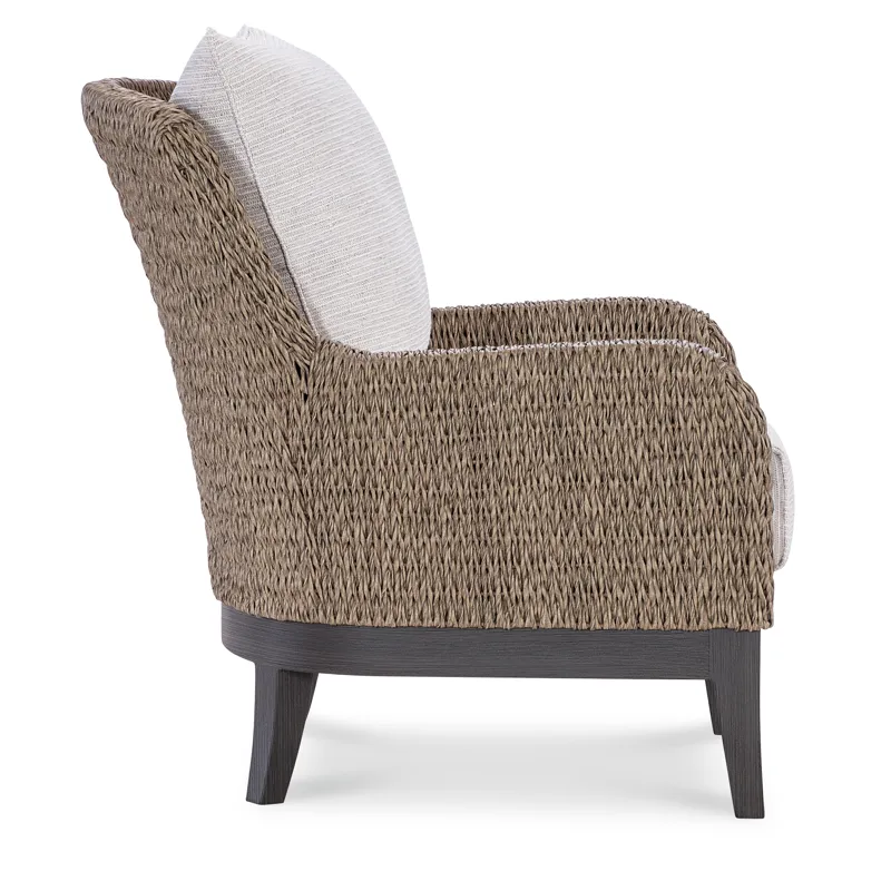 Seychelles Club Chair in Poros Dune (D)