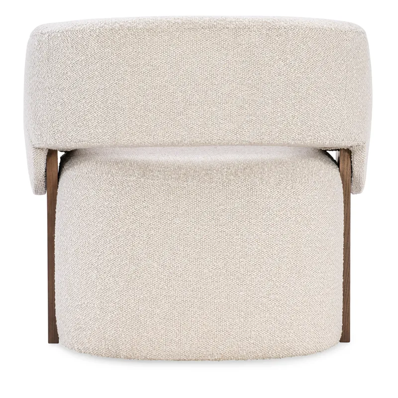 Margaritaville Livingston Exposed Wood Swivel Chair