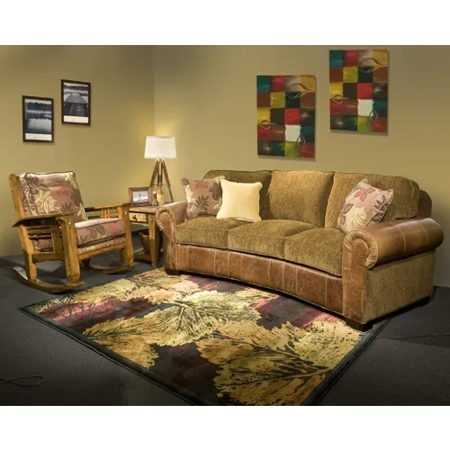 Baldwin Theater (Leather) Conversation Sofa