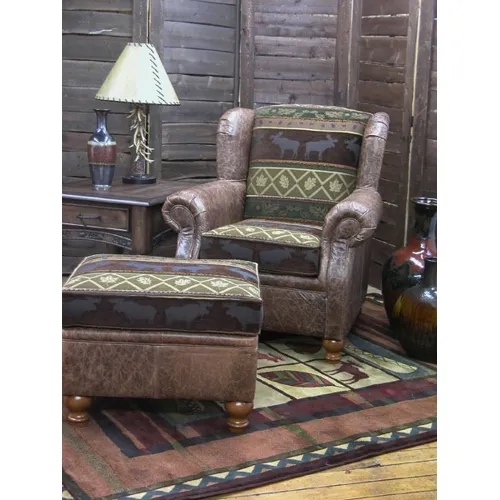 Somerset (Leather) Rocker Chair
