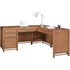 Desk for RHF keyboard return