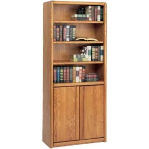 Bookcase with Lower Doors