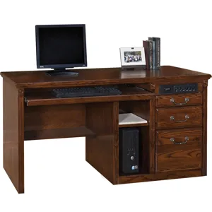 Single Pedestal Computer Desk