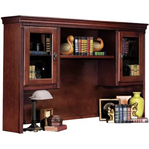 Storage Hutch w/ Pull-out Task Light Bridge