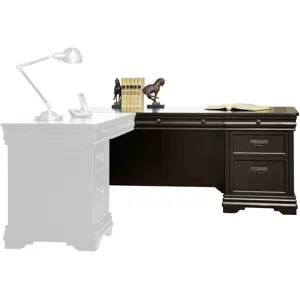 Desk for Left Hand Facing Keyboard Return or Bridge