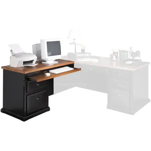 Left Hand Facing Keyboard Return for 68 Executive Desk