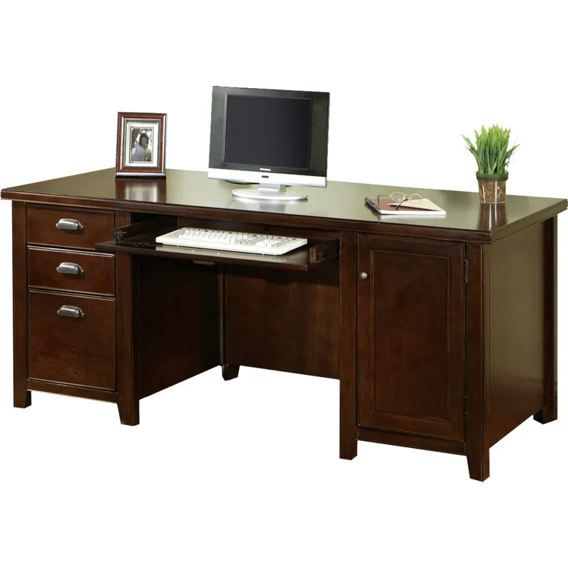 Double Pedestal Computer Desk