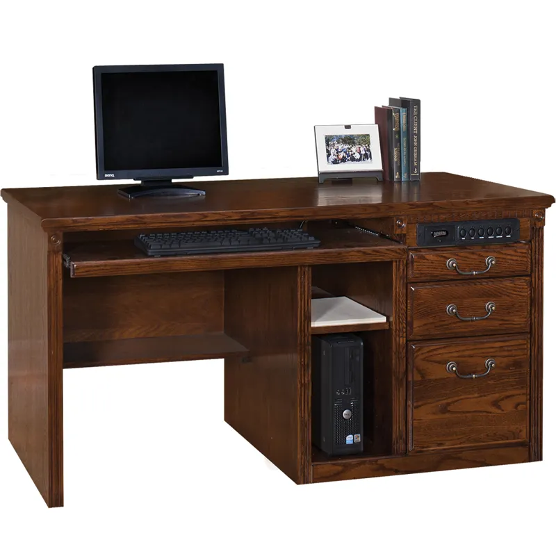 Single Pedestal Computer Desk