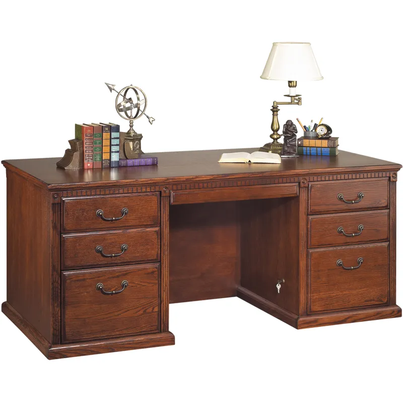 Double Pedestal Executive Desk