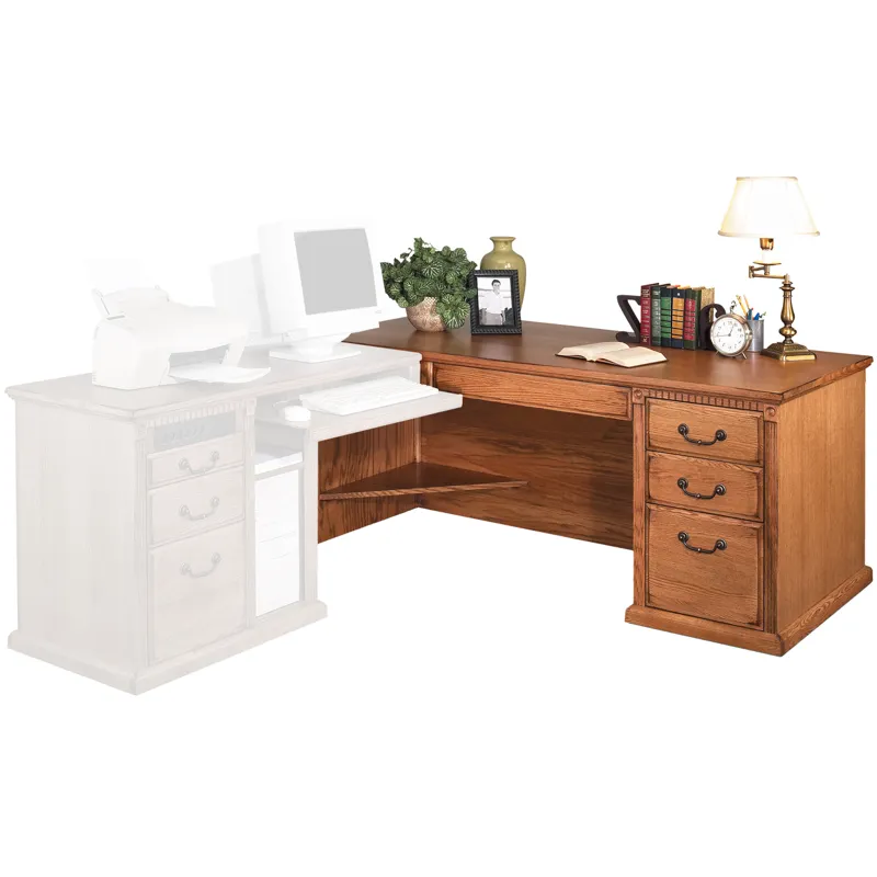 Desk for Left Hand Facing Keyboard Return