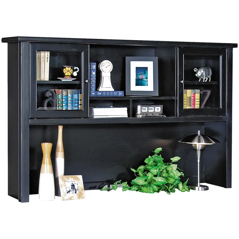 Hutch with Sliding Doors