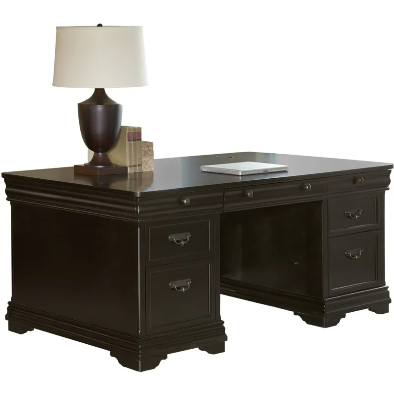 Double Pedestal Desk