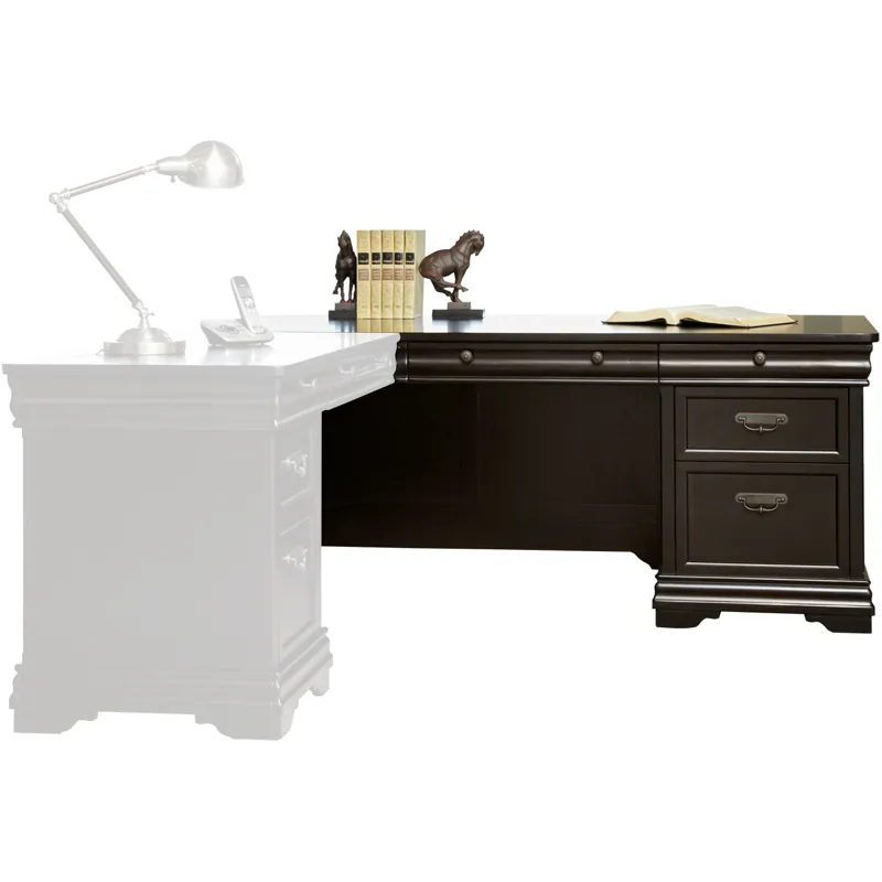 Desk for Left Hand Facing Keyboard Return or Bridge