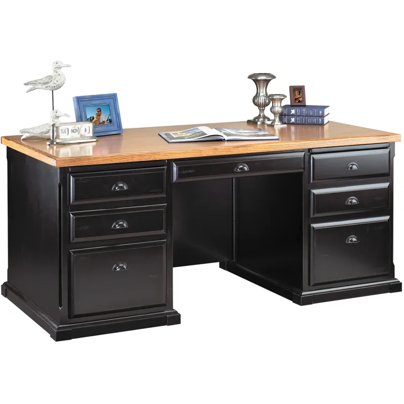Double Pedestal Executive Desk