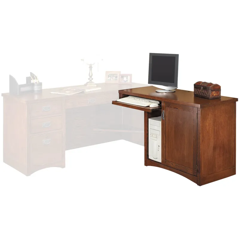 Right Hand Facing Keyboard Return for 68 Executive Desk