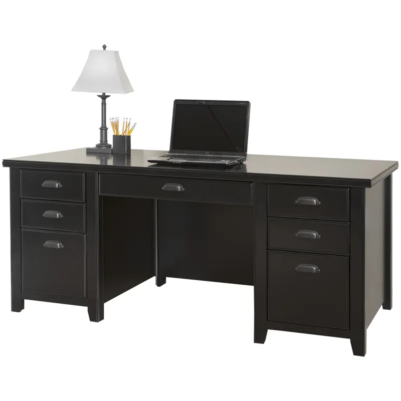 Double Pedestal Executive Desk