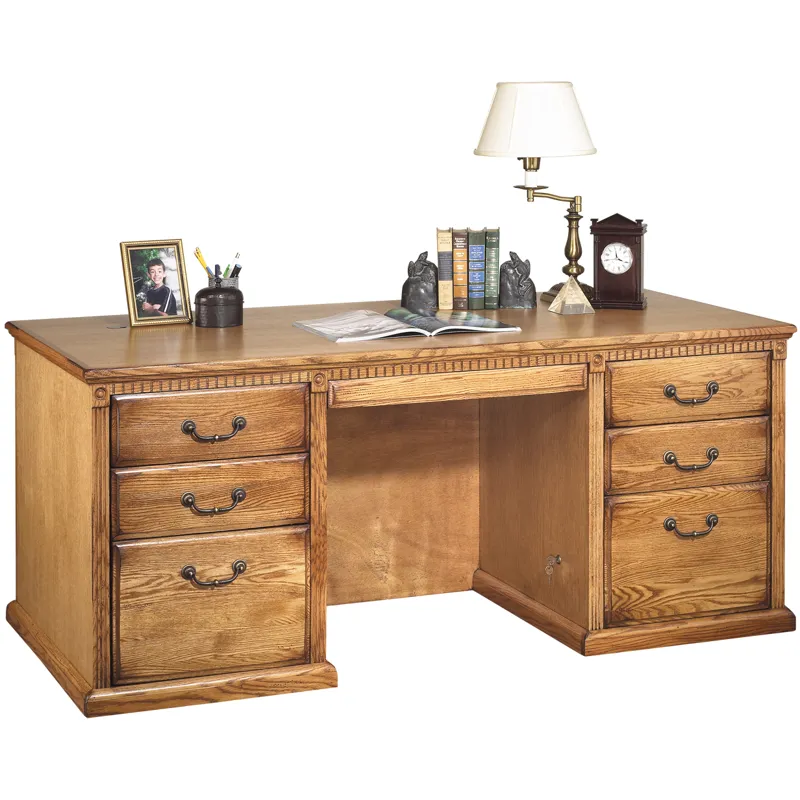 Double Pedestal Executive Desk