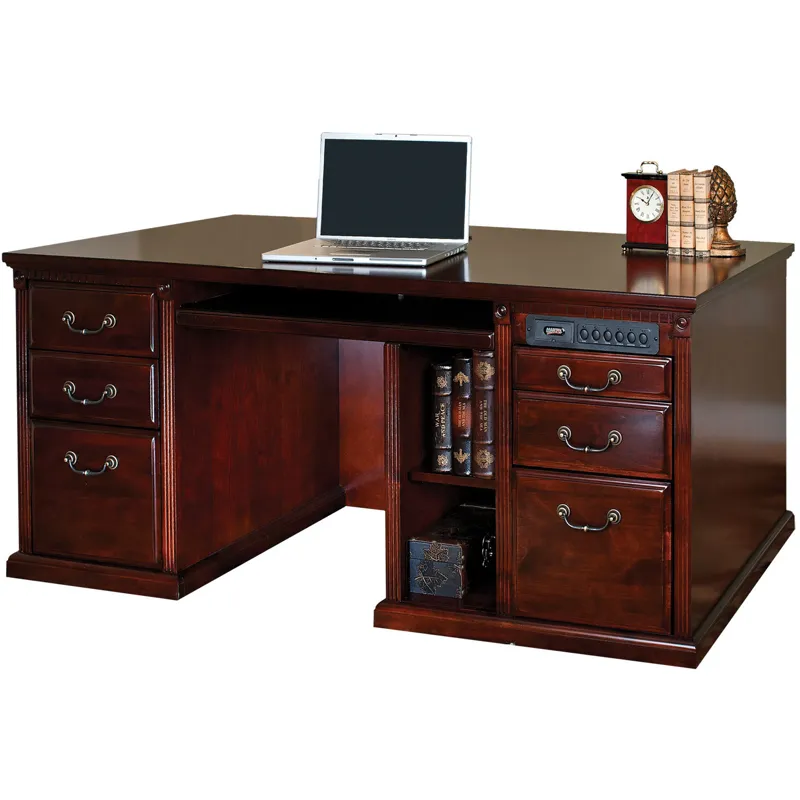 Double Pedestal Computer Desk