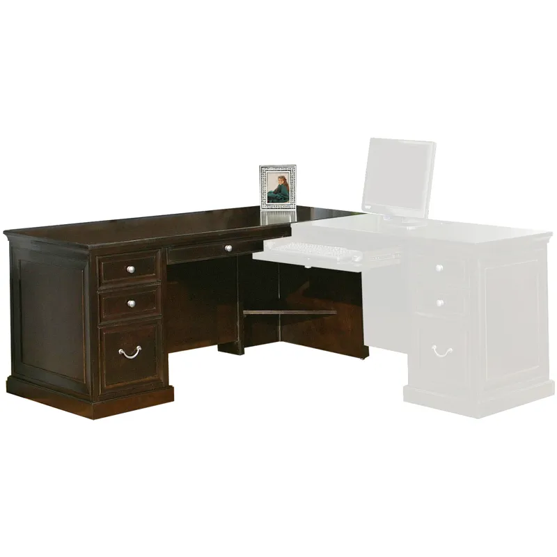 Right Hand Facing Keyboard Return for 68 Executive Desk