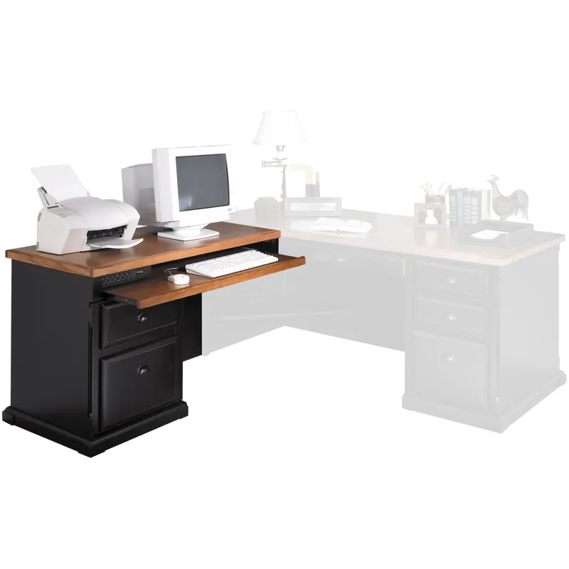 Left Hand Facing Keyboard Return for 68 Executive Desk