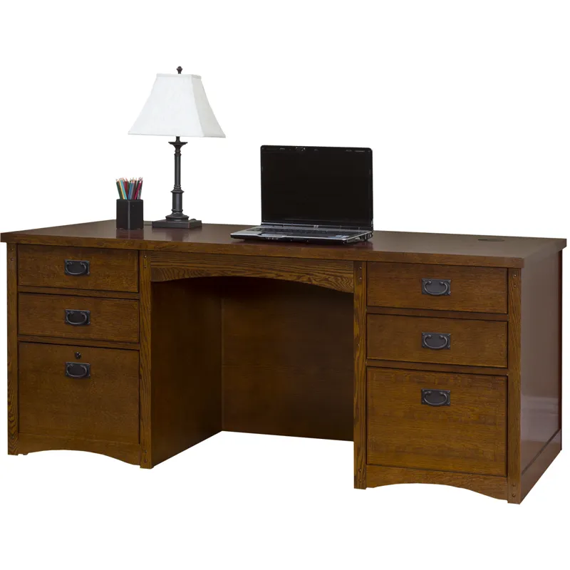 Double Pedestal Executive Desk