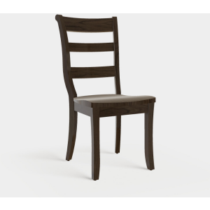 Milan Side Chair w/Wood Seat - Oak