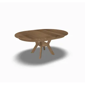 4848 Wormy Maple Dining Table w/ Aspen Chairs