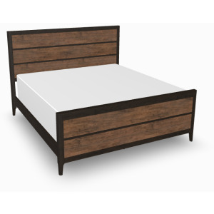 Toulon King High Footboard Panel Bed