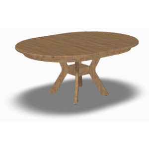 4848 Wormy Maple Dining Table