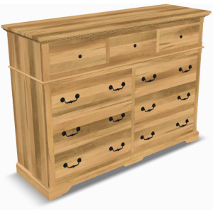 Longmeadow Dresser 4 - Rustic Cherry