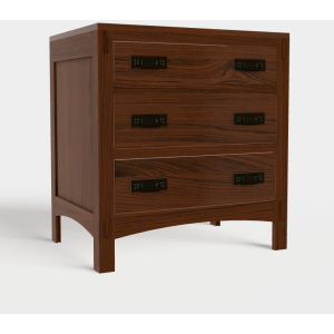 American Craftsman Nightstand 4 - Quarter Sawn Oak