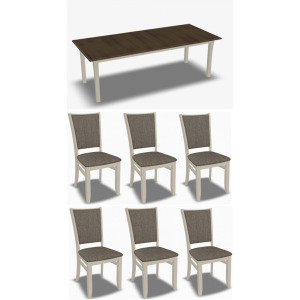 7PC Dining Set - Maple