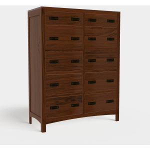American Craftsman Chifferobe 3 - Quarter Sawn Oak