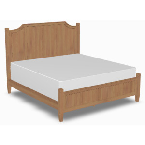South Port King Panel Bed w/ Low Footboard