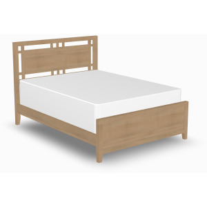Atwood Queen Low Footboard Gridwork Bed