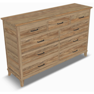 Tribeca Wormy Maple Dresser 6 