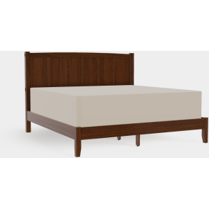 American Craftsman King Platform Panel Bed - Quarter Sawn Oak