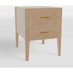 Toulon Chairside Chest - Maple