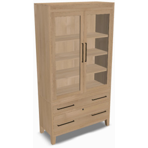 Oxford Bookcase With Lock