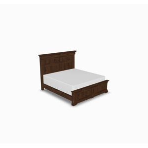 Longmeadow King Panel Bed w/ Low Footboard