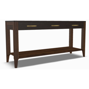 Toulon Sofa Table - Rustic Cherry