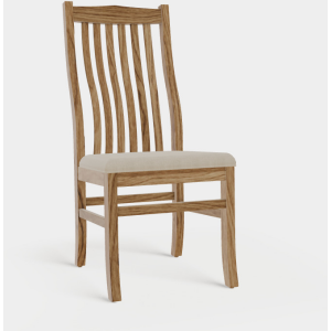 Prestige Side Chair w/Fabric Seat - Oak