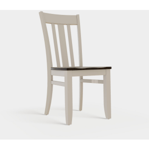 Cleveland Side Chair w/Wood Seat - Oak