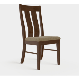Stella Side Chair w/Fabric Seat - Maple