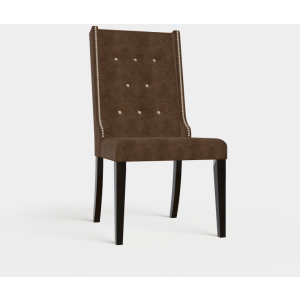 Thea Chair w/Leather Seat & Back - Maple