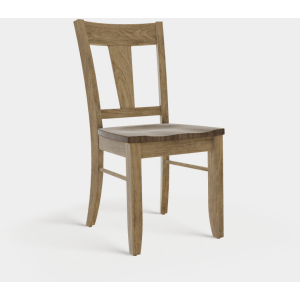 Bakersfield Side Chair w/Wood Seat - Maple