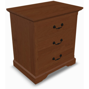 Longmeadow Nightstand 4 - Rustic Cherry