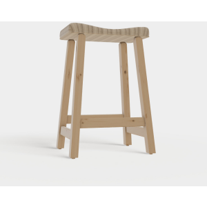 Saddle 24in. Barstool