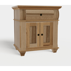 Bartlett's Island Nightstand 5 - Rustic Cherry