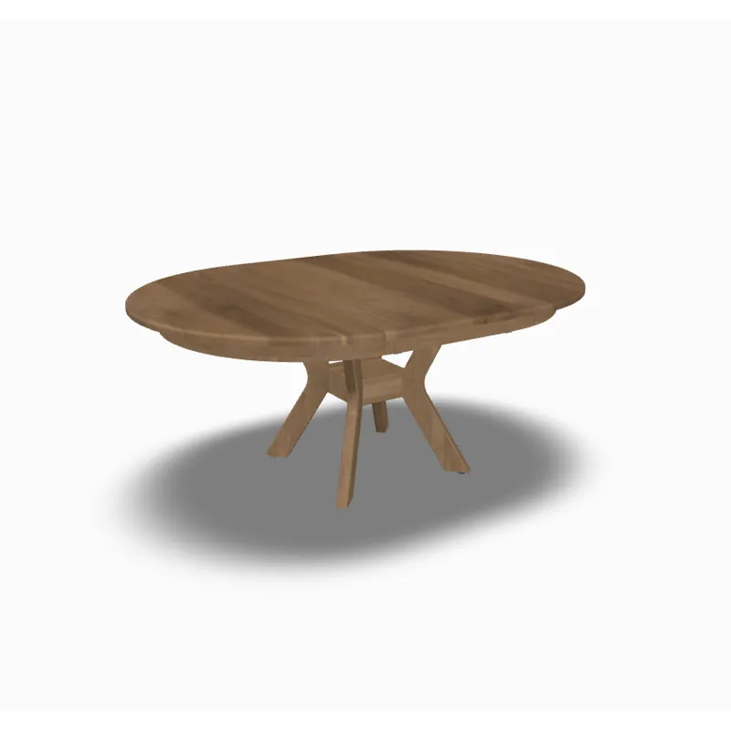 4848 Wormy Maple Dining Table w/ Aspen Chairs